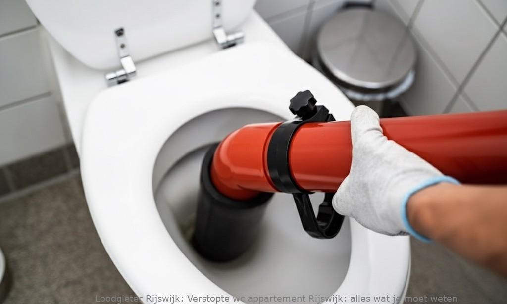 Verstopte Wc Appartement Rijswijk